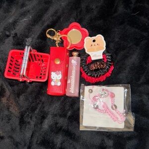 Red and Black Kids Accessory Set